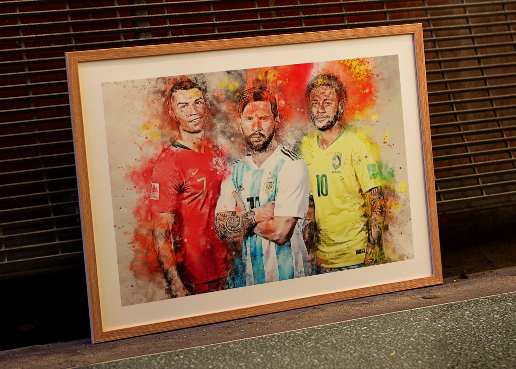 Ronaldo x Messi X Neymar 