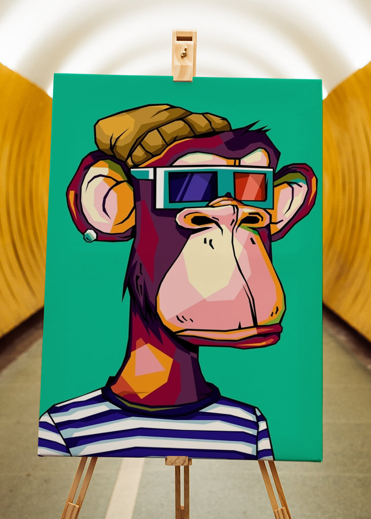 Bored Apes nft monkey