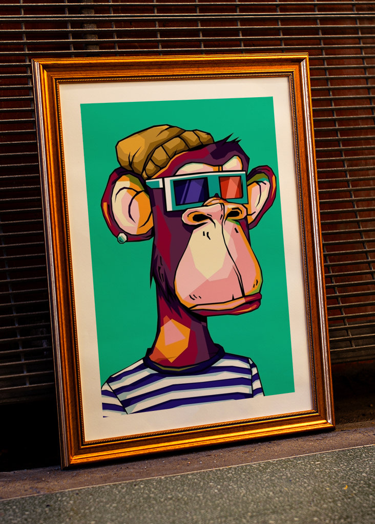 Bored Apes nft monkey