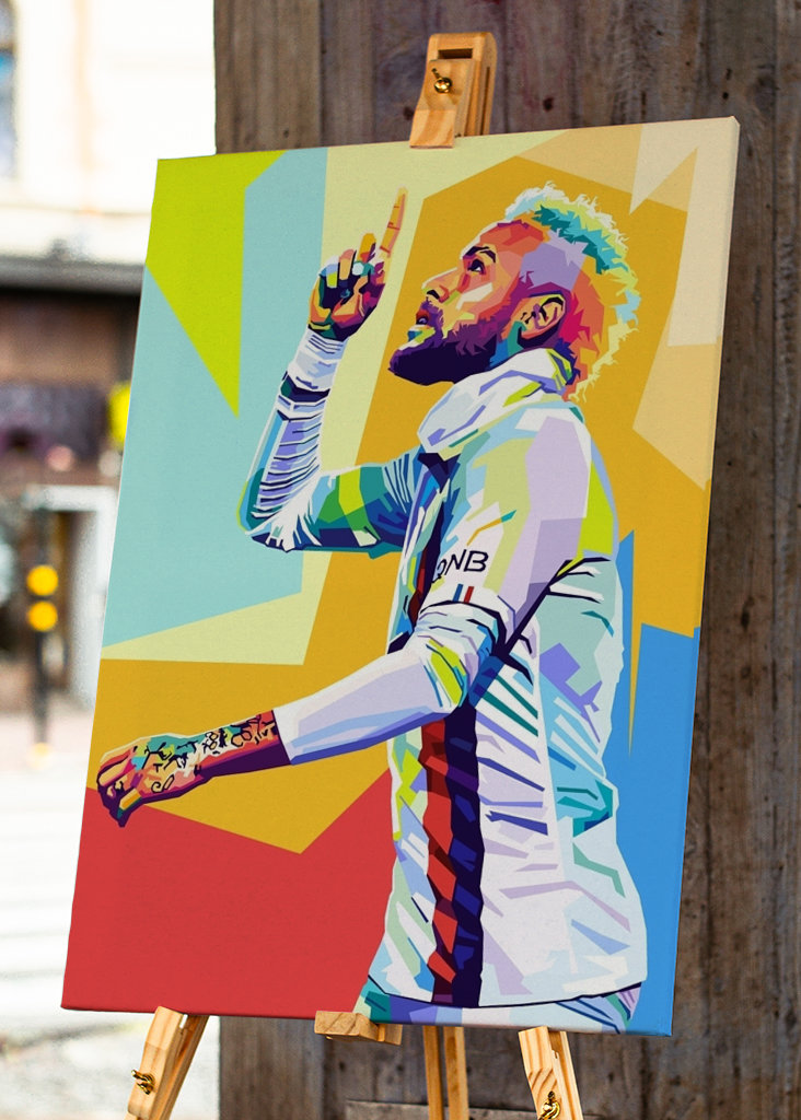 Neymar Pop Art