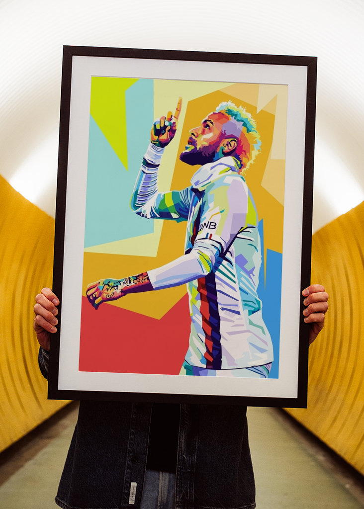 Neymar Pop Art
