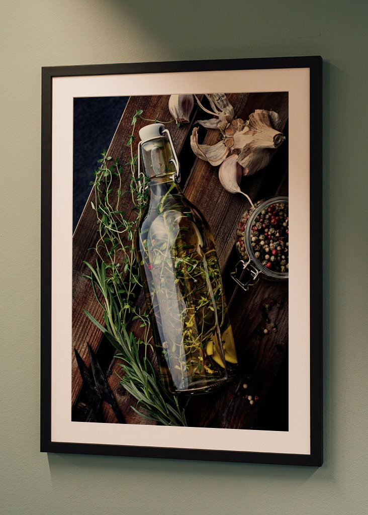 olivenolie med urter