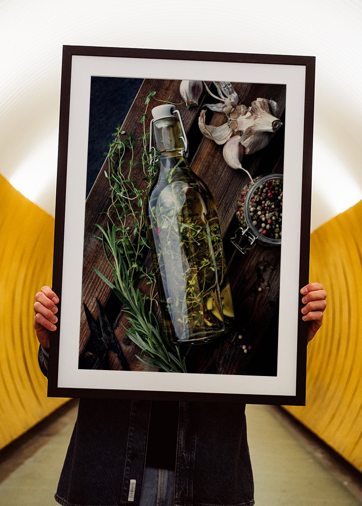 olivenolie med urter