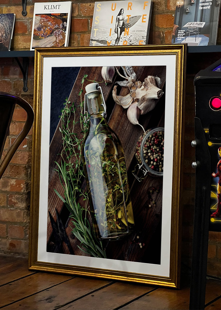 olivenolie med urter