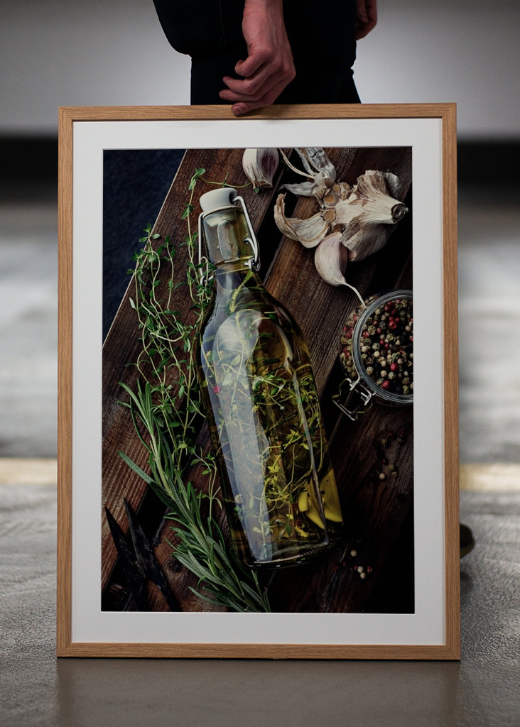 olivenolie med urter