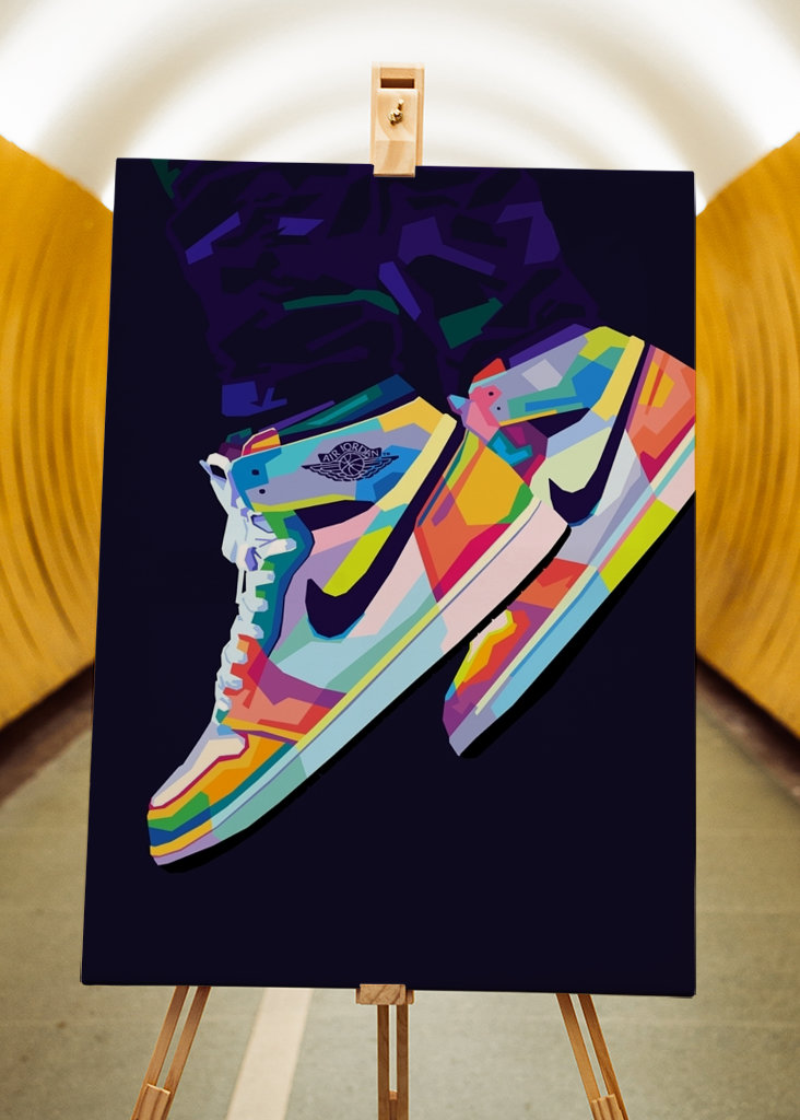 Schuhe Air Jordan Pop Art
