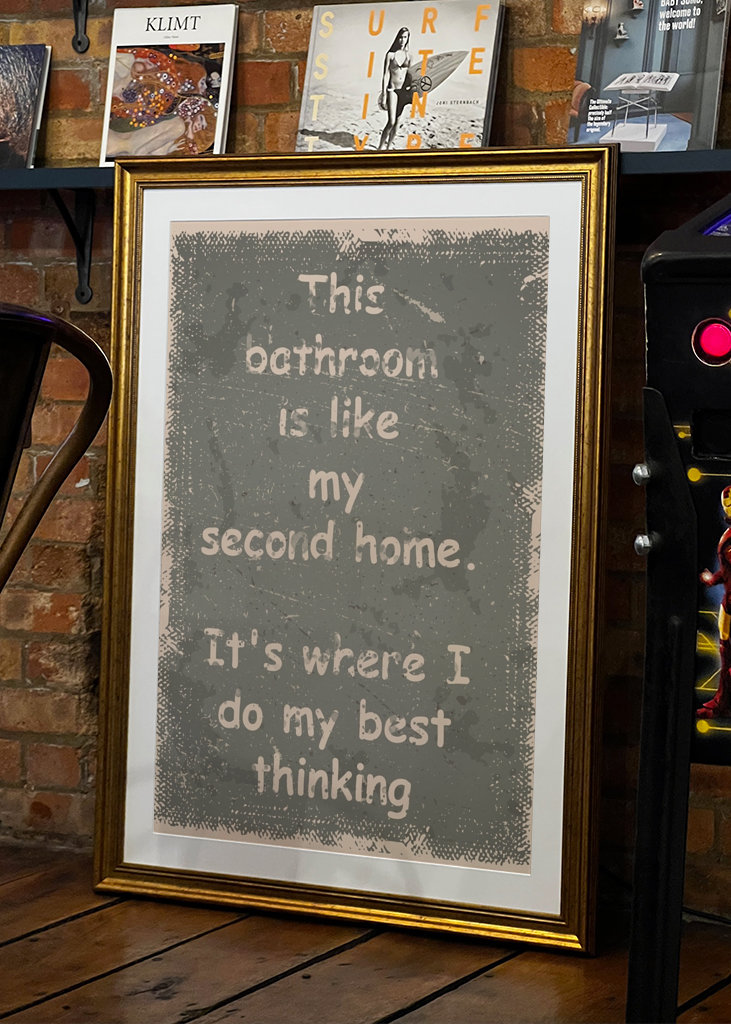 Slogan de la salle de bain 