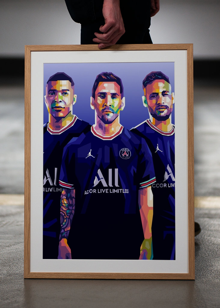 Messi Mbappe Neymar