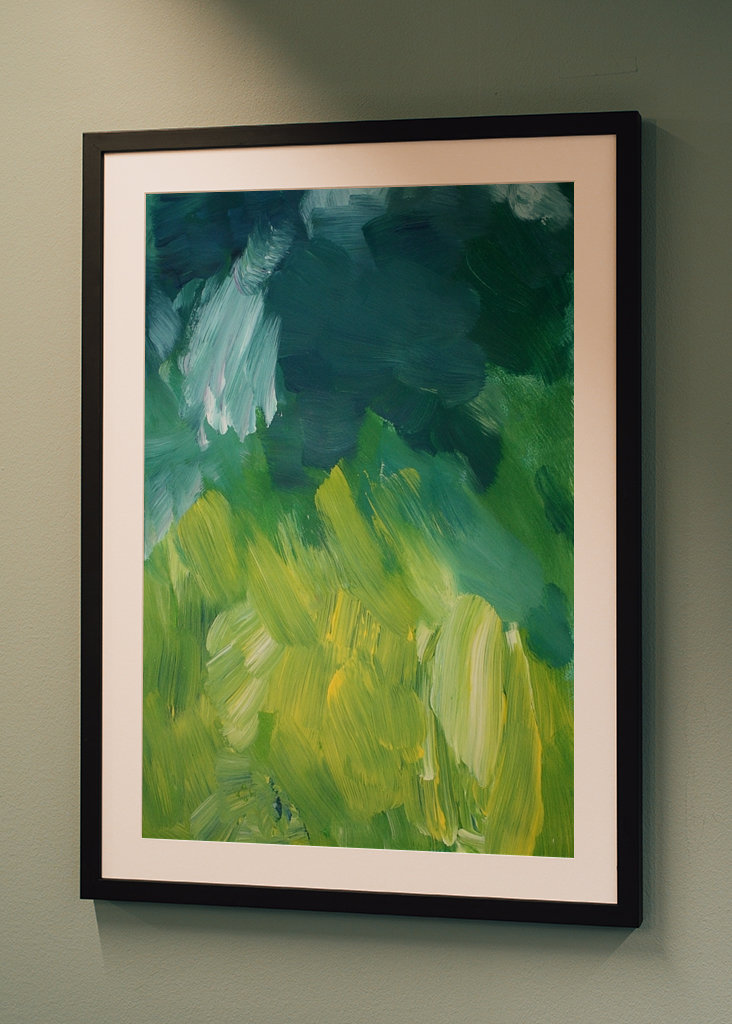 Abstract Sea Blue Green