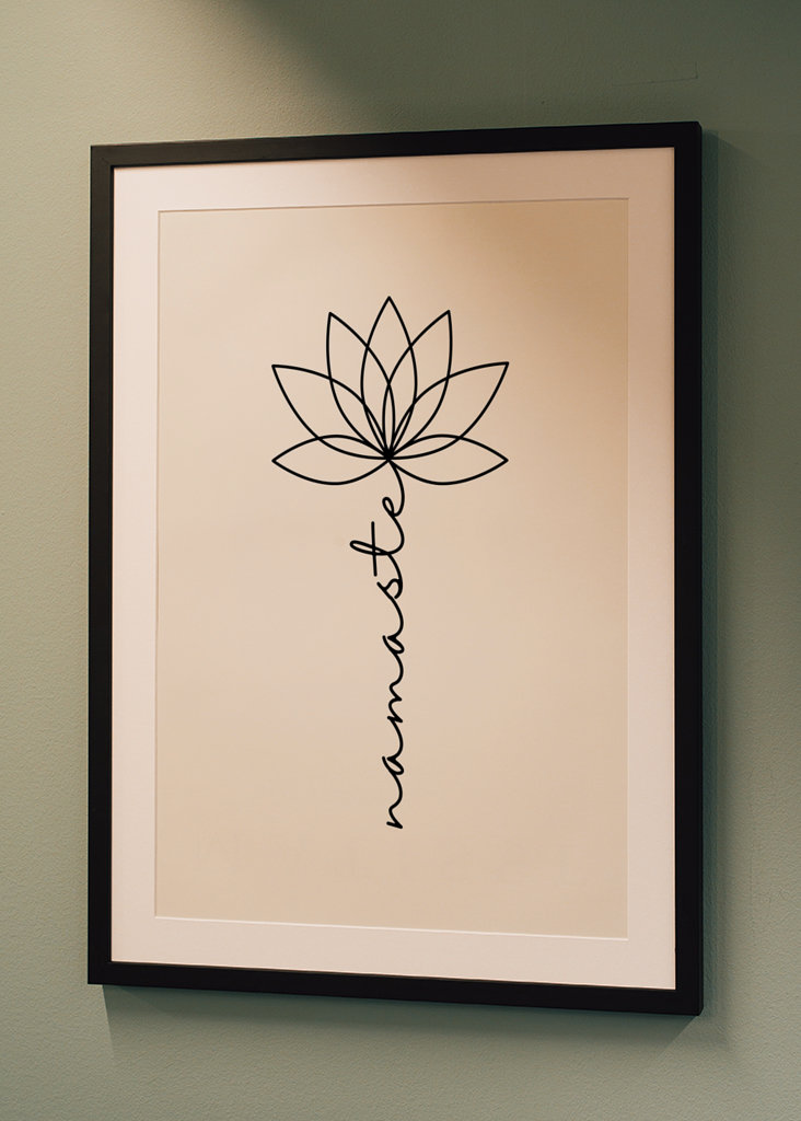 Namaste Lotus Flower