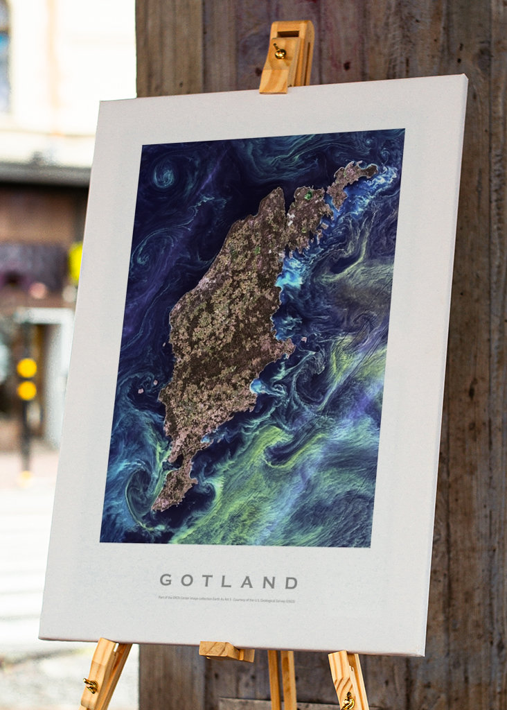 Gotland From Space II