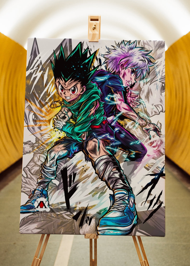 Killua and Gon White