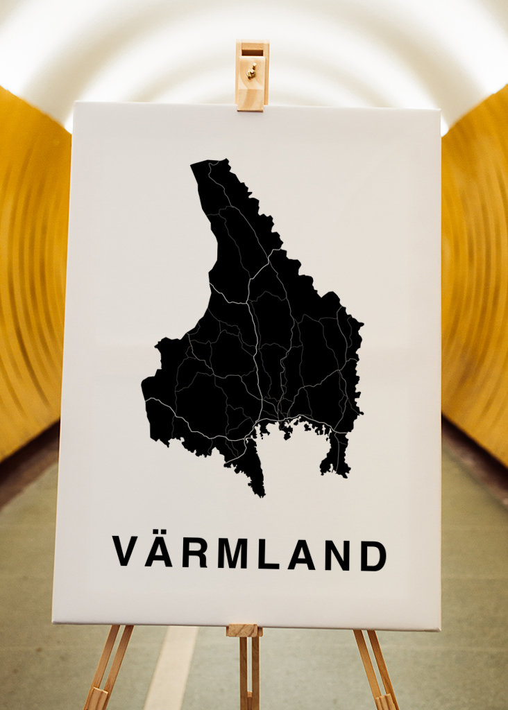  Map of Värmland