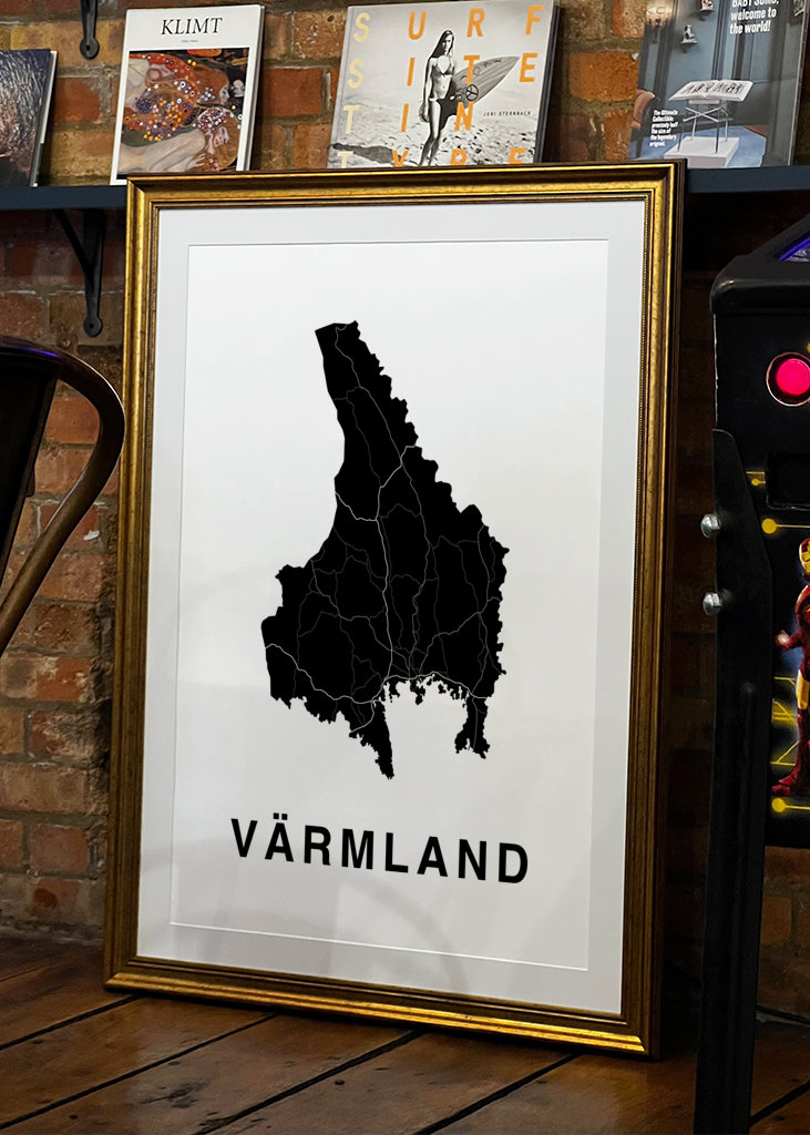  Map of Värmland