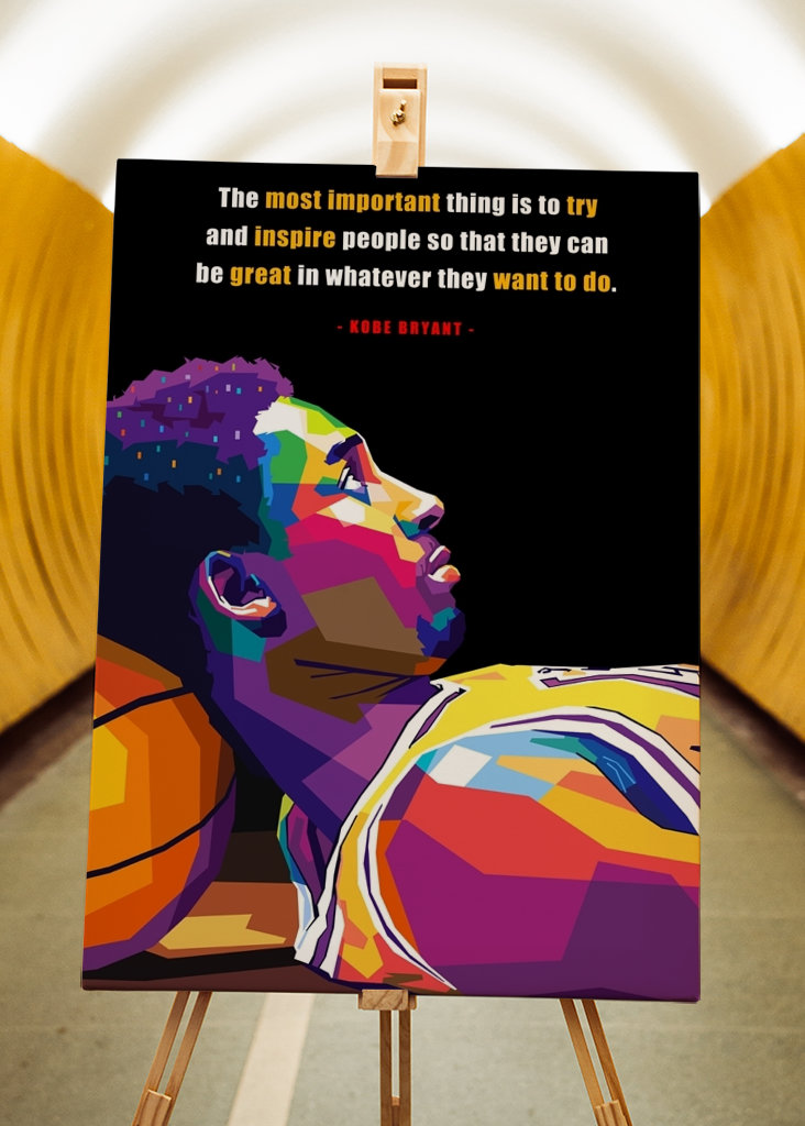 Kobe Bryant Pop Art