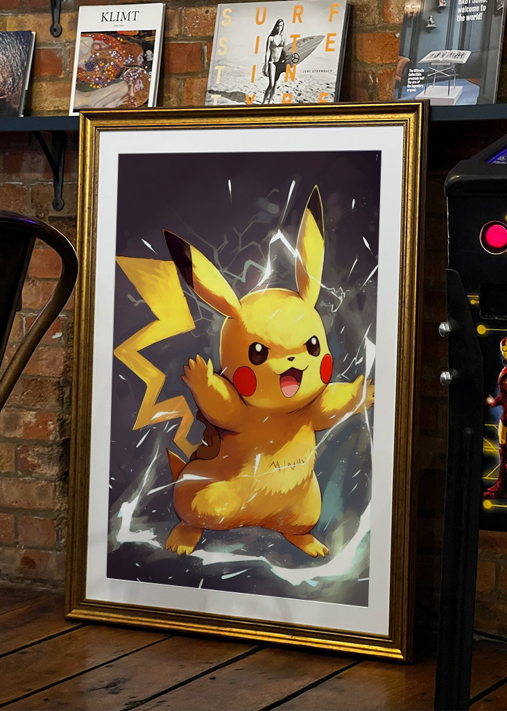 Pikachu in action 2