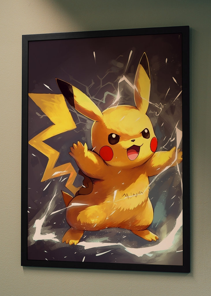 Pikachu in action 2