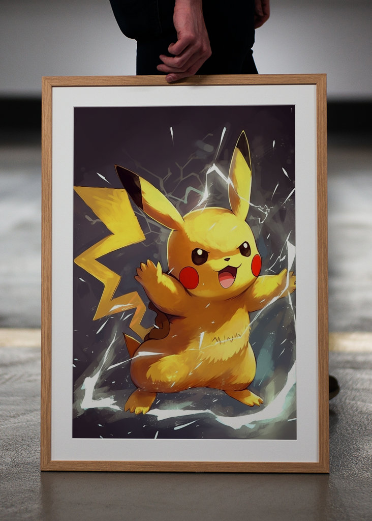 Pikachu in action 2