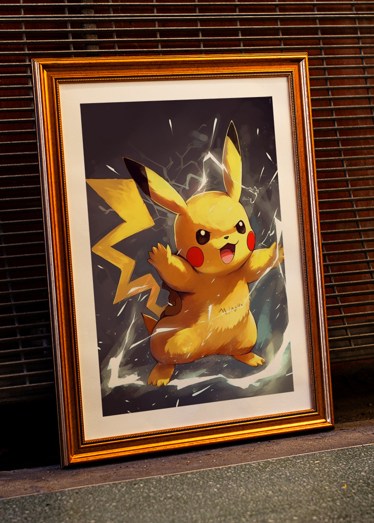 Pikachu in action 2