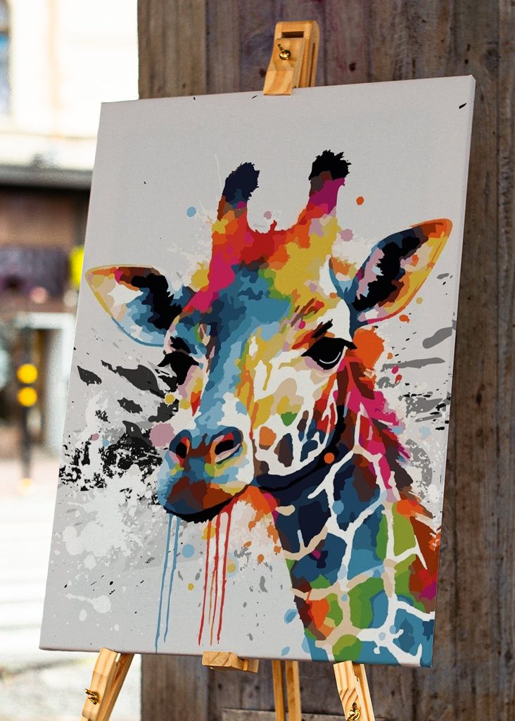 Street Art Giraffe