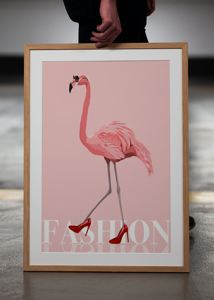 Fashion Flamingo (Pink)