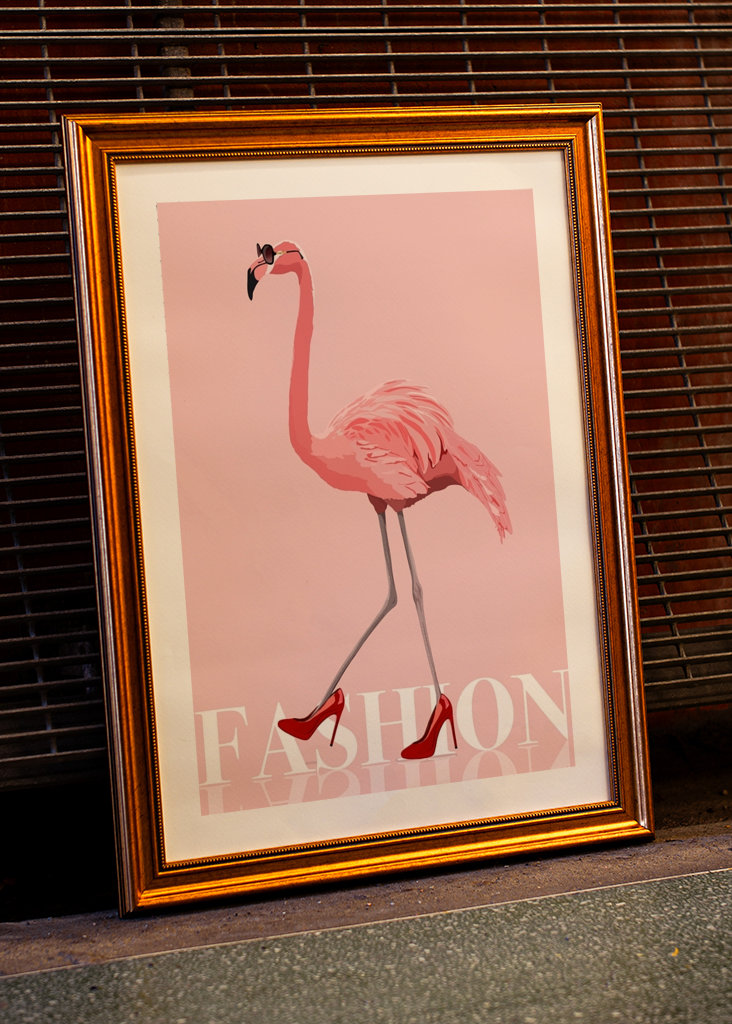 Fashion Flamingo (Pink)