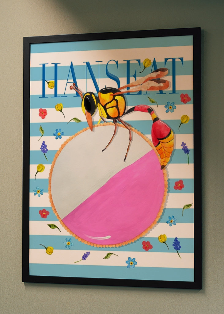 Der HANSEAT Poster von Bela.essque | Printler