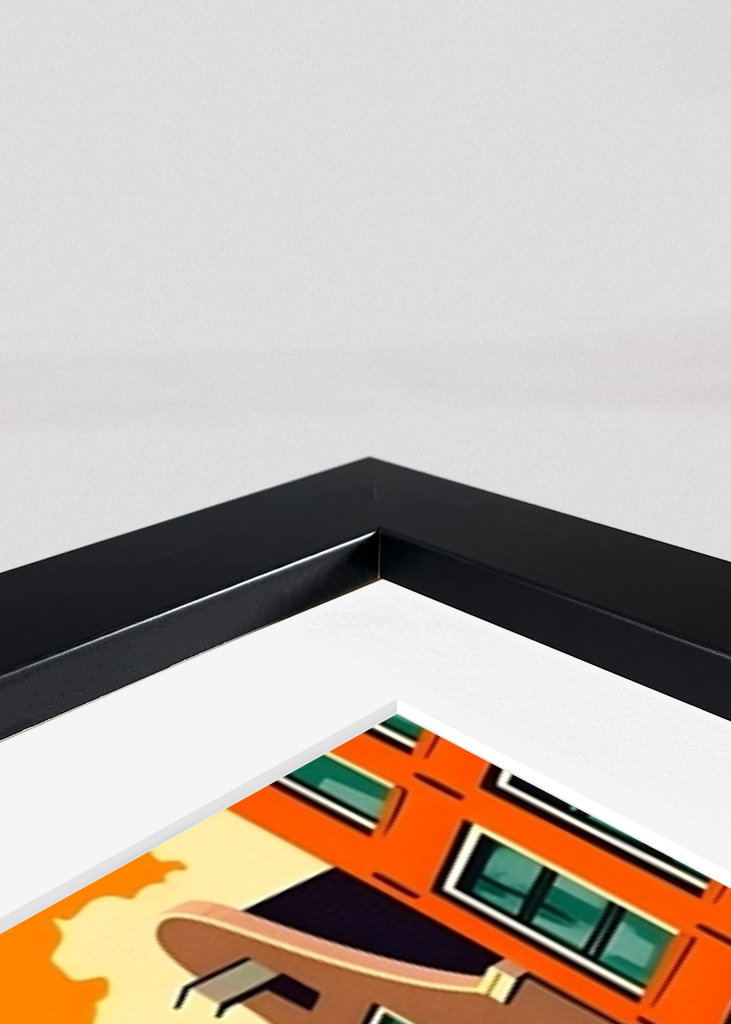 Amsterdam Illustration Poster