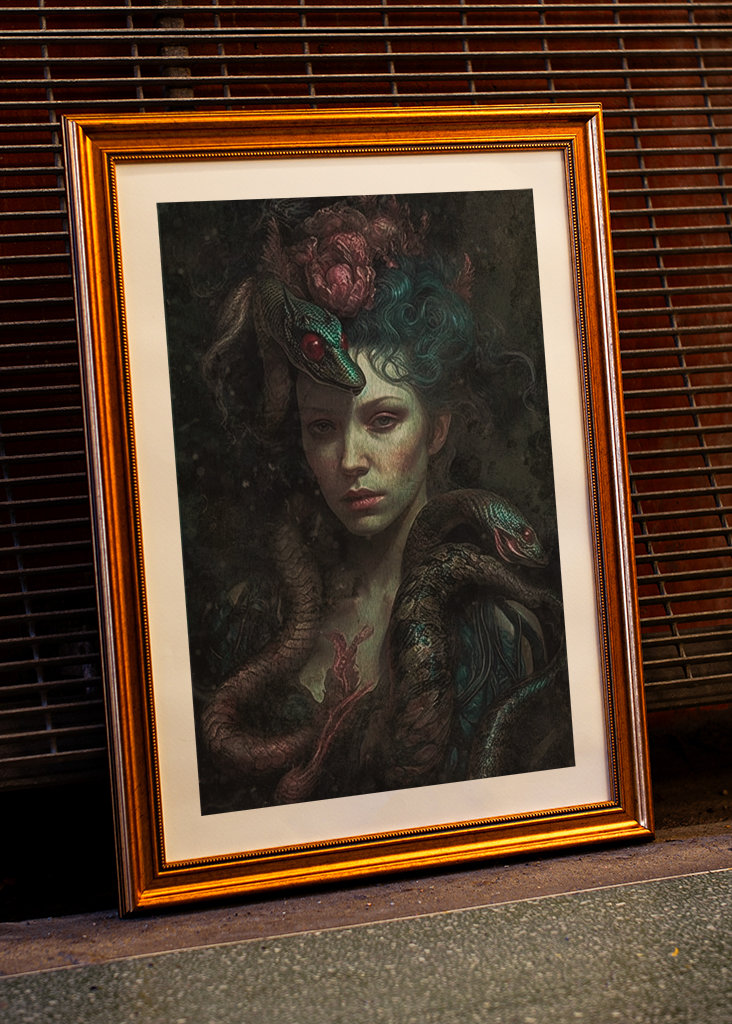 Snake Girl 4 -Medusa Serie