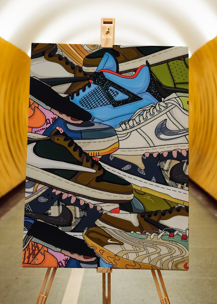 patterns sneaker #008