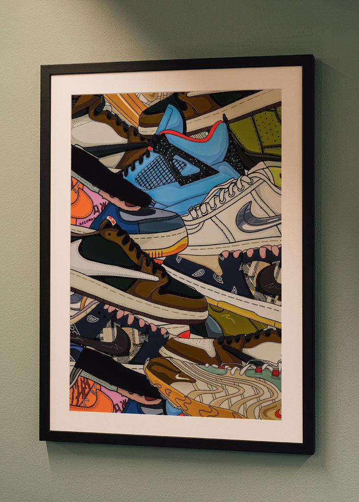 patterns sneaker #008