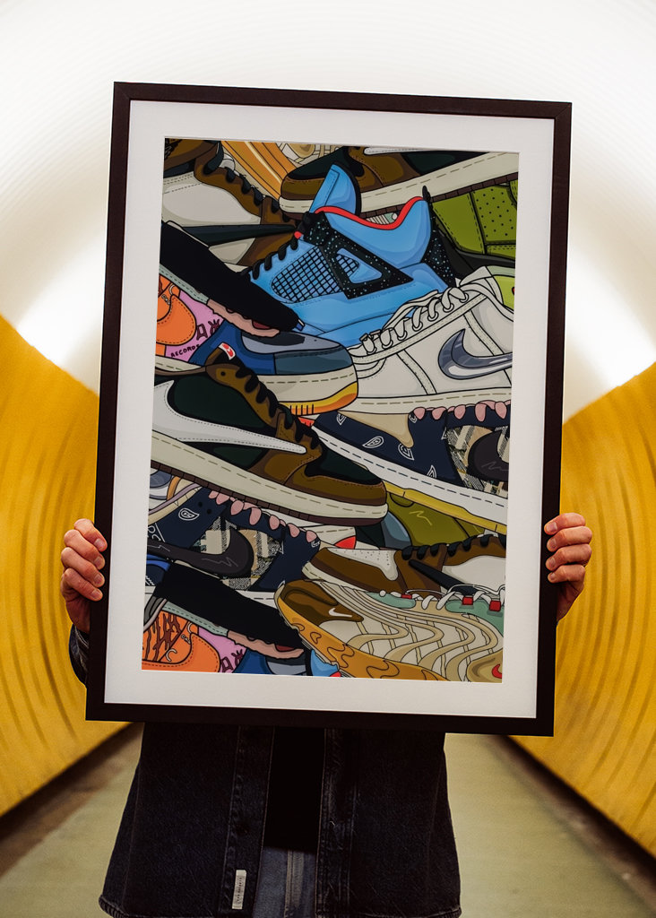 patterns sneaker #008