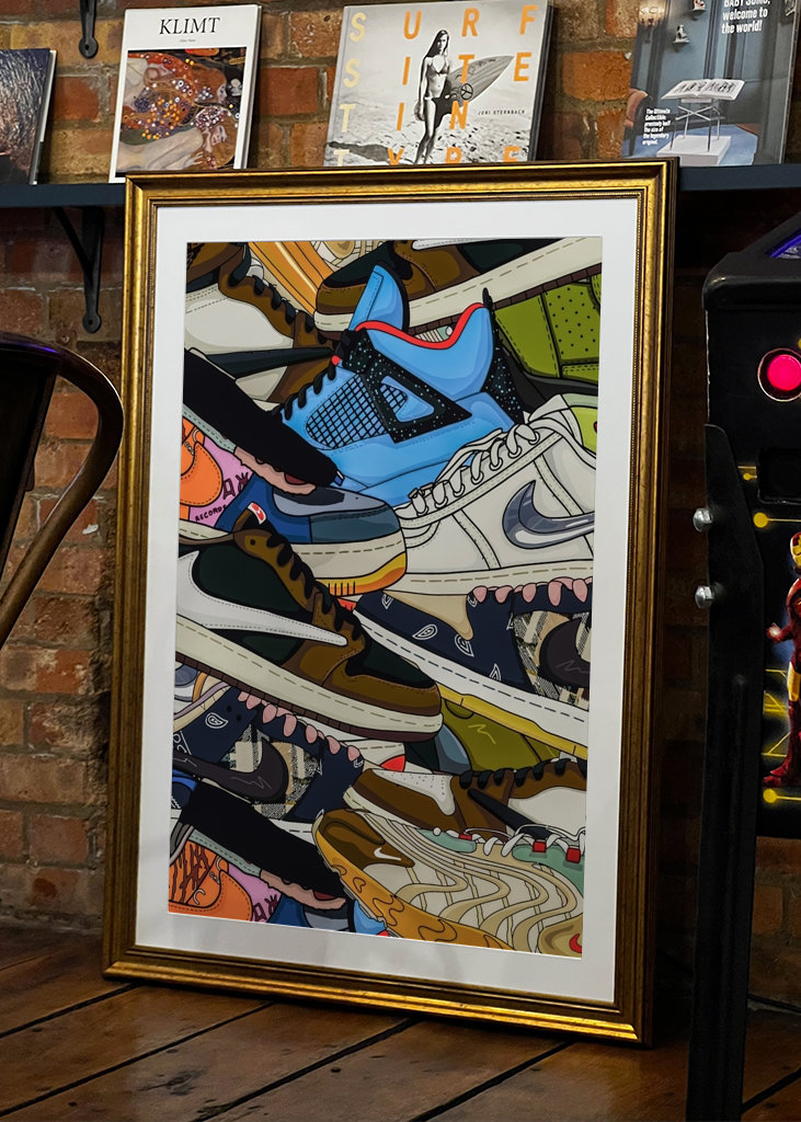 patterns sneaker #008