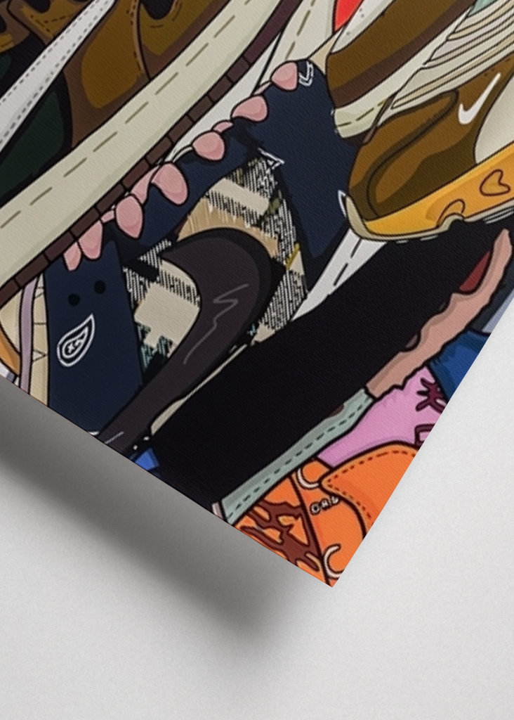 patterns sneaker #008