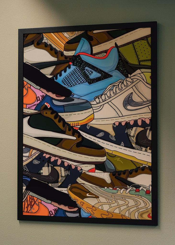 patterns sneaker #008