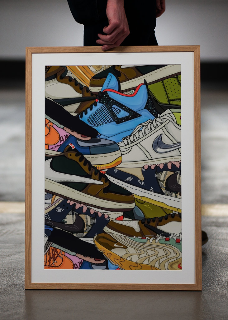 patterns sneaker #008