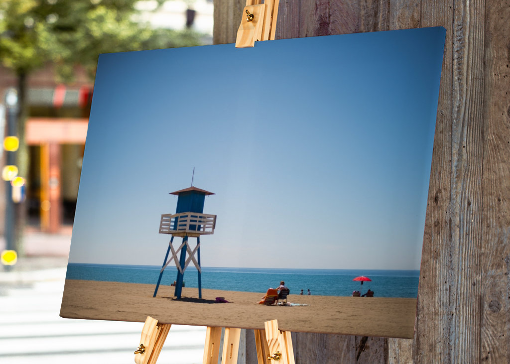 Vyhlídková věž na pláži