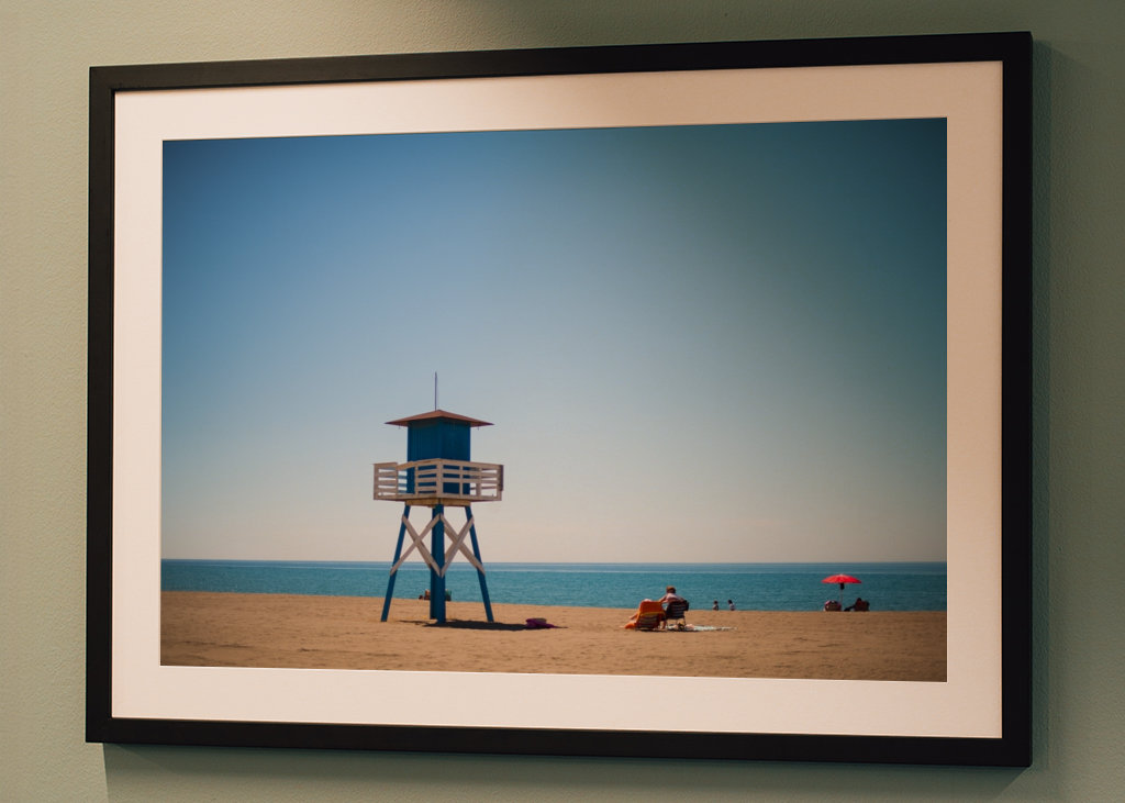 Vyhlídková věž na pláži