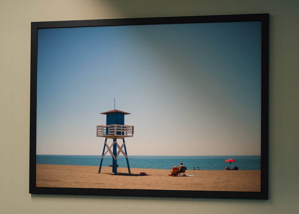 Vyhlídková věž na pláži