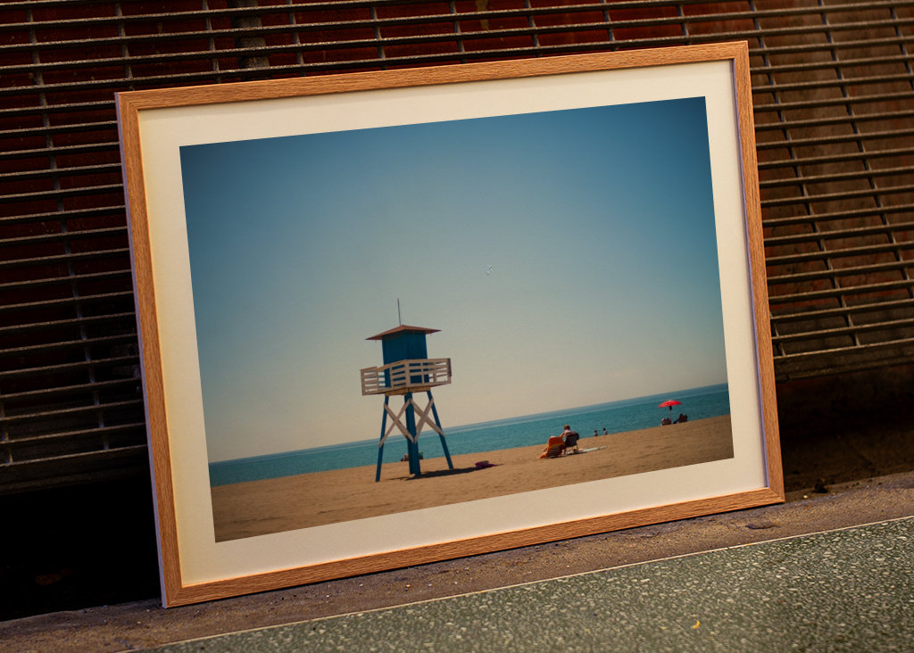 Vyhlídková věž na pláži