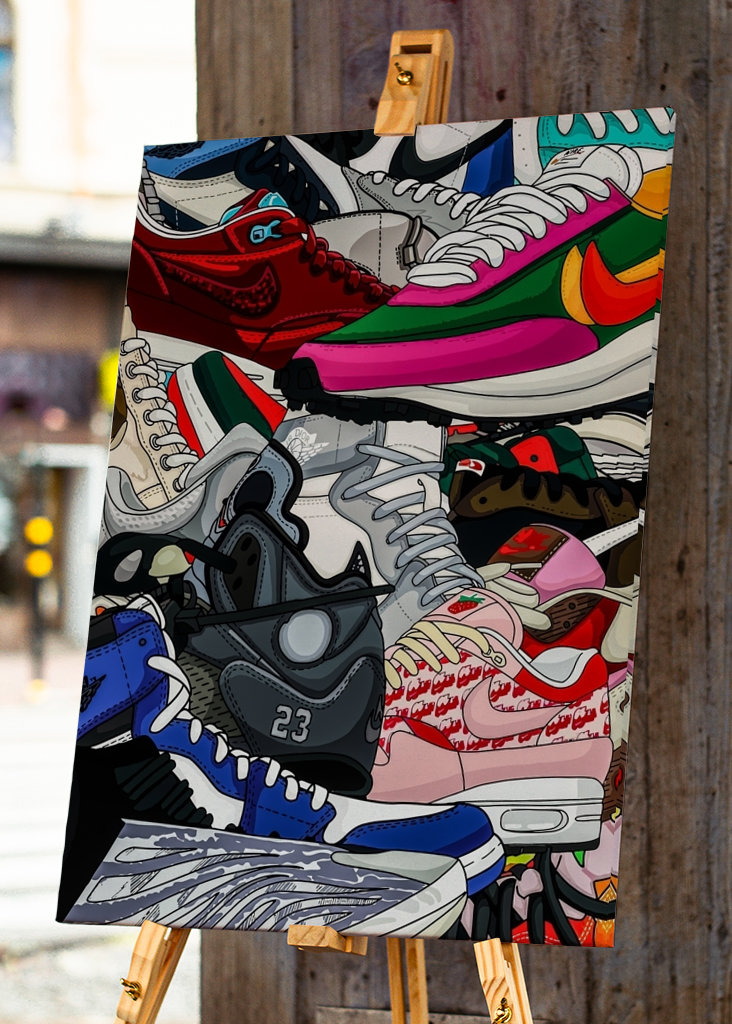 patterns sneaker #011