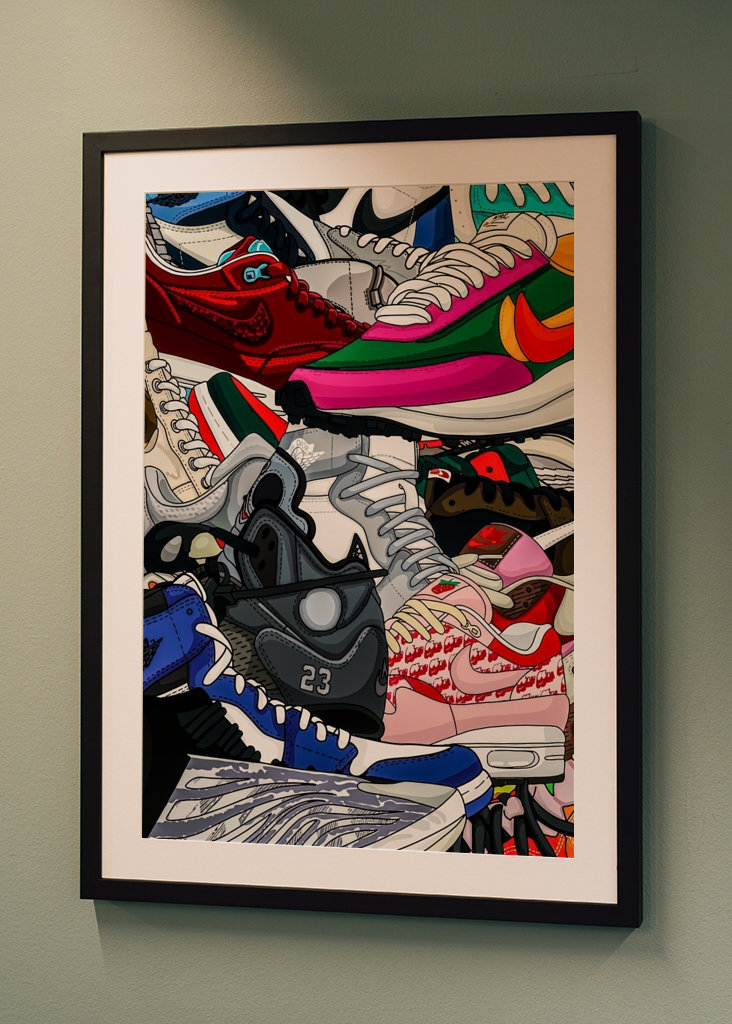 patterns sneaker #011