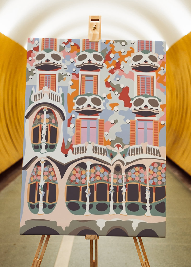 Casa Batlló by Antoni Gaudí 