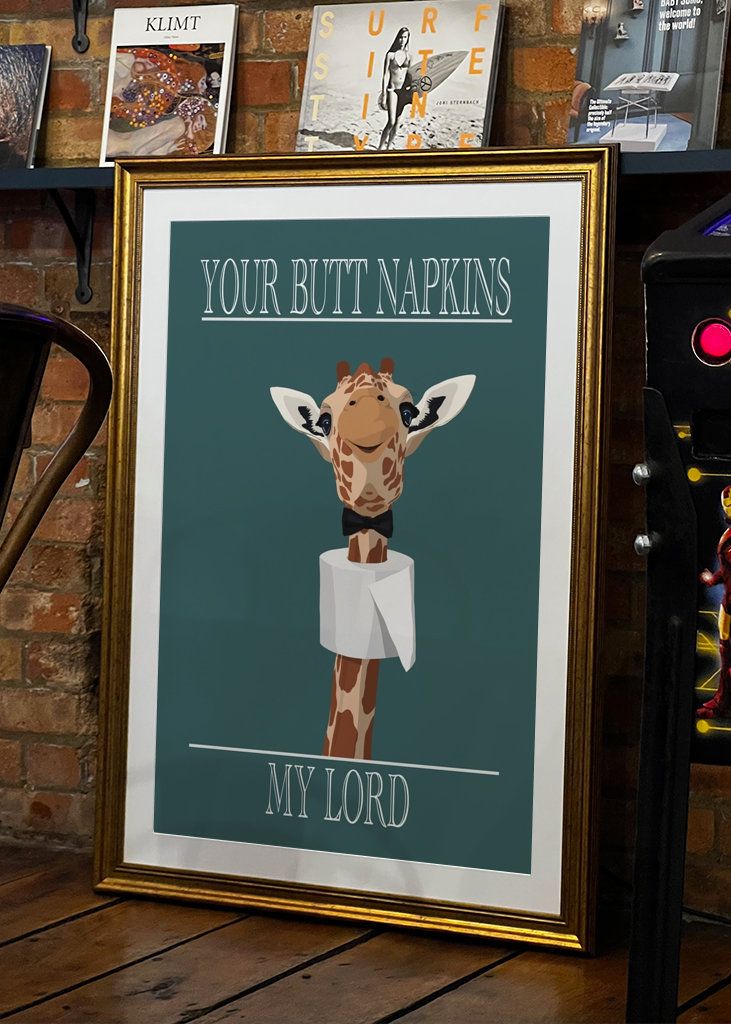 Butt Servietten Lord - Giraff