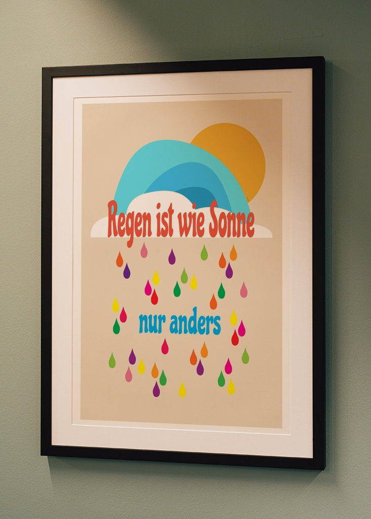 La pluie est comme le soleil