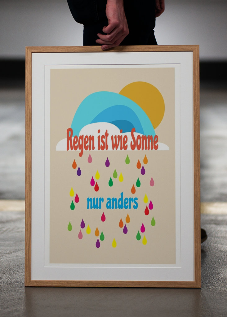 La pluie est comme le soleil