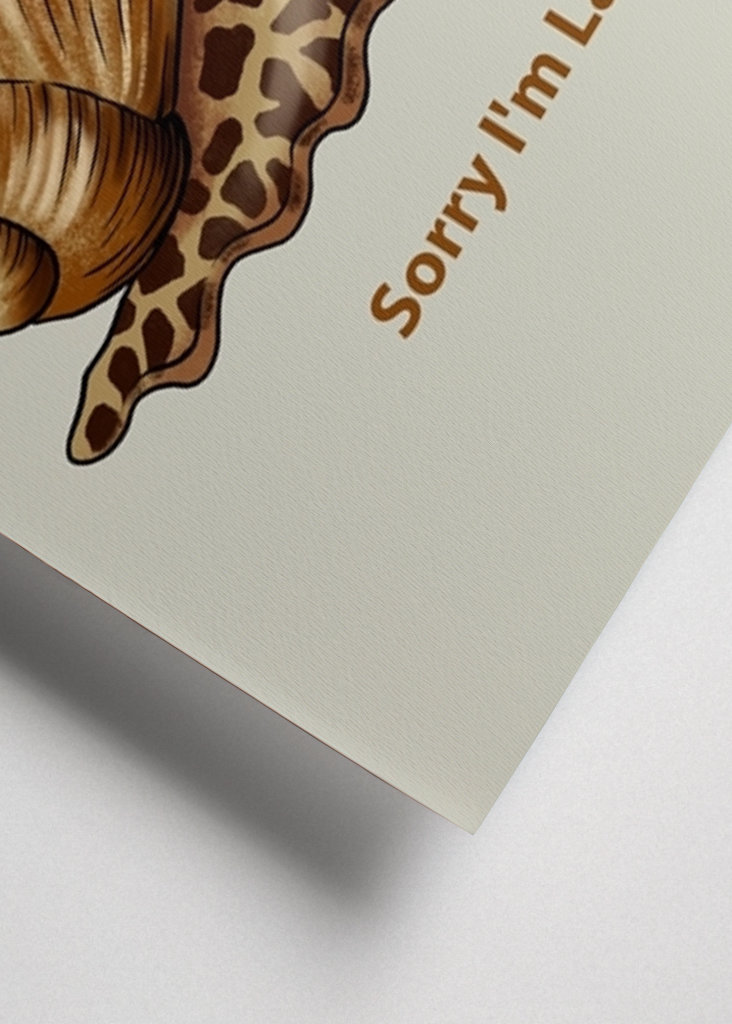 Giraffen-Meme-Poster