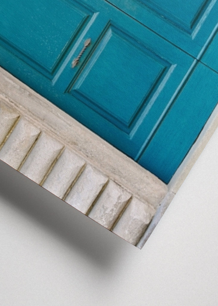 Türkiz ajtó Luccában, Olaszország