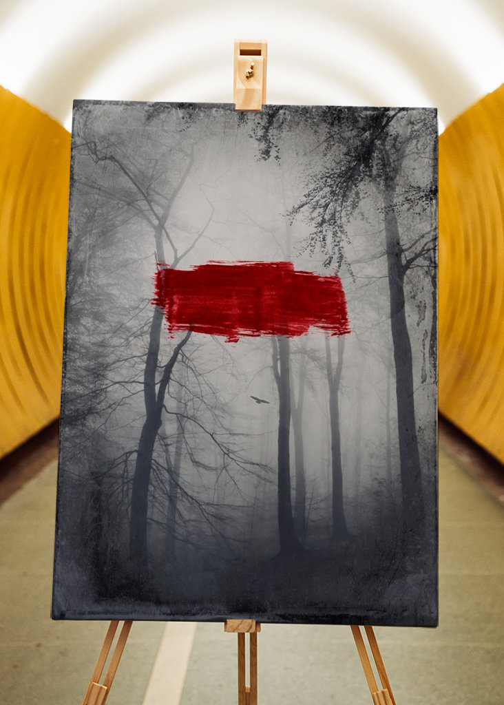 Touch Of red II - Tree Ghosts