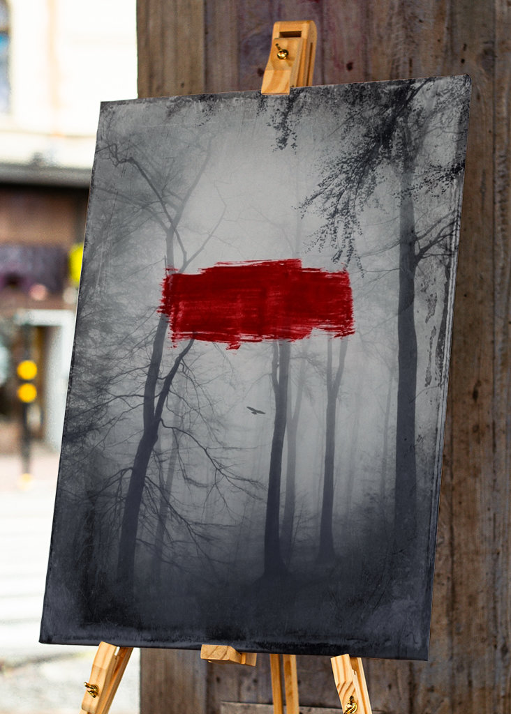 Touch Of red II - Tree Ghosts